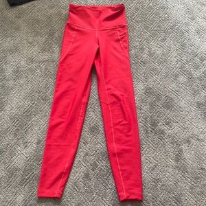 Red Old Navy High Rise Elevate Leggings Size Xs
